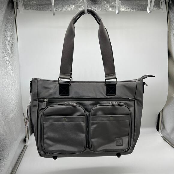 IHKWIP Cargo Catchall Tote Womens Bags Met Stone Grey - Picture 1 of 16